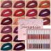 ARTIFUN Lip Gloss Set 24 Colors Super Matte Waterproof 24H Stay Lipstick Set Gift Box Lip Makeup - Buy Online on GoSupps.com