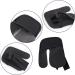 N/C Archery Set - Taizer 4PC Forearm Protection Black Archery Glove & Arm Guard for Kids & Adults - Safety Accessories for All Levels - Buy Online on GoSupps.com