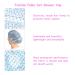 Waterproof Shower Hoods 3-Pack | Reusable Plastic Hair Caps for Long Hair - Perfect for Kids Women Men | Spa & Salon Essentials - Buy Online on GoSupps.com