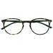 Opulize Met Green Tortoiseshell Reading Glasses Large Round Comfortable Mens Womens Spring Hinges R60-6 +0.00 +0.00 Magnification Green Tortoiseshell Front With Moss Green Arms