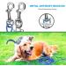 LINGSFIRE Dog Tie Out Cable 10m/33ft Tie Out Cable for Dogs Stainless Steel Wire Rope with Shock Absorbing Spring & Metal Swivel Hooks Pet Tie Out Cable for Large Dogs Up to 110 lbs - Buy Online on GoSupps.com