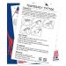 AOYOO 4th of July Glitter Temporary Tattoos - Patriotic Party Supplies for Memorial Day, Independence Day & Labor Day - Buy Online on GoSupps.com