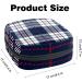 Portable Checkered Storage Bags for Women's Bandages & Menstrual Products - Multi-Colored | Ideal for School & Office - Buy Online on GoSupps.com