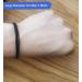 SLINTREE Large Hair Ties For Men & Women - 20pcs Black & Gray Knotted Ponytail Holders - Seamless Fabric Elastics - Buy Online on GoSupps.com