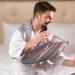 Loupsiy Razor Shaving Apron | Foldable Beard Catcher for Men - Washable & Lightweight | Perfect Father's Day Gift in Gray - Buy Online on GoSupps.com