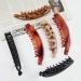 6 Pcs Large Banana Clips - Non-Slip Strong Hold Hair Clips for Thick and Fine Hair - Women and Girls - Black, Brown, Leopard - Buy Online on GoSupps.com