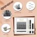 QUEWEL DIY Eyelash Extensions Kit with Lash Clusters & Applicator Tool - Easy Home Application with Super Hold Bond and Remover - Honey01-Kit 144 Pcs - Buy Online on GoSupps.com