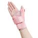 CURECARE New Upgraded Thumb Splint for Right & Left Hand, Reversible Thumb Brace for Arthritis Pain And Support, Thumb Stabilizer for Sprains, Tendonitis Relief, One Size Fits Any Hand (Pink)
