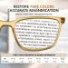 Eyekepper Oversized Reading Glasses | Lightweight Square Frame | Spring Hinges | Reading Aid for Men & Women | International Shipping Available - Buy Online on GoSupps.com