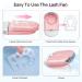 Geisofu USB Mini Portable Bladeless Fan for Eyelash Extension - Rechargeable & Electric (Light Pink) - Buy Online on GoSupps.com