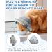 Supet Rewrise Adjustable Cat Collar - Recovery Cone for Dogs & Cats Post-Surgery (Gray Neck 14-24cm) - Buy Online on GoSupps.com