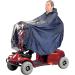 Universal Waterproof Rain Poncho for Mobility Scooter Large Windproof Rain Protector Scooter Cape Hooded Raincoat Wheelchair Rain Cover - Buy Online on GoSupps.com
