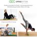Spin Fitter by Sissel Anthracite - Effective Massage Device for Back & Balance | Ideal for Pilates Yoga | Relieve Tension & Blockades at Home - Buy Online on GoSupps.com
