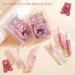 6 Colors Cute Bear Lip Glaze Set | Moisturizing Glitter Lip Gloss for Women & Girls | Tinted Shiny Lip Oil - Perfect Party Gift - Buy Online on GoSupps.com