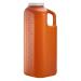 Large Male Urinal with Leak Proof Screw Cap Lid (3000 mL or 101 oz.) (Amber Color)