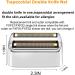 2PACK Replacement Foil and Cutters Compatible with BaBylissPRO Barberology Cordless Metal Double Foil Shaver FXFS2 (FOILFX02) (Silver) Silver/2pc - Buy Online on GoSupps.com
