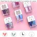 Glitter Red Nail Polish Set 2 In 1 Autumn Quick Dry Breathable Nail Varnish Shinny Sparkling No Need UV/LED Lamp Peel off Long Lasting Non-toxic Water Based Formula for Christmas Home DIY Nail Art - Buy Online on GoSupps.com