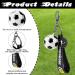 Amaxiu Football Keychain | Mini Soccer Game Gift | Silicone Sport Keychain for Boys & Girls | Perfect Gift for Football Fans - Buy Online on GoSupps.com
