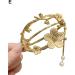 Hair Ornaments Tassel Hairpin with Rhinestones Faux Pearl Fairy Fish Tail Flower Butterfly Design Elegant Hair Clip Women Hair Accessories - Buy Online on GoSupps.com