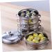Alipis 1 Set Steamer Stainless Steel Cookware Dumpling Stainless Steel Steam Basket Vegetable Accessories - Buy Online on GoSupps.com