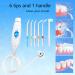 Oral Hygiene Accessories | Water Hose with Flosser Replacement Jet Tip for Waterpik WP-100 WP-300 WP-660 WP-900 - Buy Online on GoSupps.com