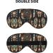 SSIMOO Adjustable Feather Sleep Mask - Breathable & Fashionable Eye Mask for Comfortable Sleep - International Shipping Available - Buy Online on GoSupps.com