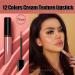 Ujicde 12 Color Cream Lip Gloss - Waterproof Long-Lasting Non-Stick Velvet Lipstick for Moisturized Lips - Buy Online on GoSupps.com