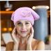 Hair Drying Cap - 4PCS Super Absorbent Microfiber Towel Wrap for Quick Drying | Elastic Hair Towels for Women & Girls - Buy Online on GoSupps.com
