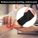 Abyon Compressive Wrist Bandages for Arthritis & Tendonitis - 2 Pieces Sports Protection for Left & Right Hand Black - Buy Online on GoSupps.com
