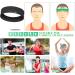 6-Pack Unisex Sports Headbands Sweatbands - Absorbent, Nonslip & Stretchy for Fitness - Soft Workout Hairband for Men and Women - Buy Online on GoSupps.com
