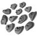 ALPIDEX 12 L climbing holds handle grips great structures medium-deep undercuts Grey Stone