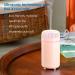 Car Diffuser & Air Freshener - USB Mini Humidifier with 7-Color LED Essential Oil Diffuser for Home Office & Car (Pink - Buy Online on GoSupps.com