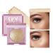 MAEPEOR 8-Color Shimmer Highlighter Palette - Champagne Gold Illuminator Makeup - Buy Online on GoSupps.com