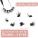 False Eyelashes Clear Band Lashes Fluffy 18mm Long Dramatic Invisible Wispy Lashes Fake Eye Lashes Pack by Kiromiro Doll Eye 18mm - Buy Online on GoSupps.com
