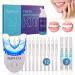 ROPALIA Teeth Whitening Kit Carbamide Peroxide Non Sensitive Tooth Whitener with LED Blue Light Accelerator  Fast Results for Teeth Whitening at Home  Helps to Remove All Kinds of Stain