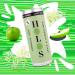HOLOS Kombucha Soda - Apple & Elderflower - 250ml x 12 cans - No Sugar Live Cultures Vegan Gluten Free - Buy Online on GoSupps.com