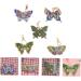 Anneome 5pcs Key Chain Keychain for Kids Handbag Hanging Decor Diy Diamonds Pendants Blush 5d Self Made - Buy Online on GoSupps.com