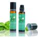 Organic Peppermint Essential Oil Roll-On 2 Pack | Fresh Minty Fragrance | Natural Rosemary & Geranium Oils | 10ml Each | International Shipping - Buy Online on GoSupps.com