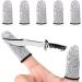 ZEPOHCK 10 Pcs Cut Resistant Protection Finger Cots Finger Sleeve Finger Cover Life Extender for Kitchen Work Sculpture Anti-Slip Reusable - Buy Online on GoSupps.com