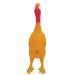 Rosewood Latex Chicken Large Yellow/Red 1 Count (Pack of 1) Chicken Animal Print