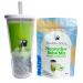 Bauble Boba Instant Bubble Tea Powder Drink Mix - 240g - Honeydew
