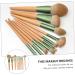 FRCOLOR 30 Piece Makeup Brush Set Powder Brush for Face Eyeshadow Blush Foundation Brush Makeup Brush Set with Wooden Handle Portable Makeup Brush Wood Colour Painting Synthetic Fibre - Buy Online on GoSupps.com
