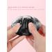 Fauxomor Make-Up Sponge Holder | Breathable Silicone Beauty Blender Travel Bag | Sustainable & Portable Cosmetics Tool | Black (1 Pack) - Buy Online on GoSupps.com