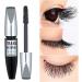 Washable Mascara Makeup - Long-Lasting Extensions Mascara | Lengthening Mascara Black Volume and Length Waterproof Mascara with Thick Silicone Brush Volumizing Eyelashes Nicything - Buy Online on GoSupps.com