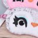 Lurrose Soft Plush Owl Sleeping Mask - Cute Paillette Eye Cover for Sleep, Ice and Hot Compress - Buy Online on GoSupps.com