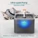 iPettie Neverland Cat Water Fountain with LED Light - 67oz/2.0L Grey - Buy Online on GoSupps.com