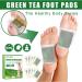 10PCS Green Tea Foot Pads with Bamboo Vinegar and Ginger - Soothing Deep Cleansing Foot Patches for Day and Night - Buy Online on GoSupps.com