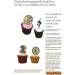 Made4You Umrah Mubarak - Edible Cupcake Toppers - Stand-up Wafer Cake Decorations (12) - Buy Online on GoSupps.com
