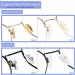 30 Pairs Glasses Nose Pads Replacement Anti-Slip Soft Silicone Eyeglass Nosepads Slip-On Anti Indentation Protective Covers for Glasses Sunglasses (Transparent) - Buy Online on GoSupps.com