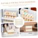 Yardenfun Egg Storage Box Egg Holder for Fridge 3- Layer Egg Storage Container Reusable Egg Holder Crisper Dog White 25.5X21.5X10CM - Buy Online on GoSupps.com